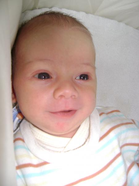 La bouille de 24 jours...